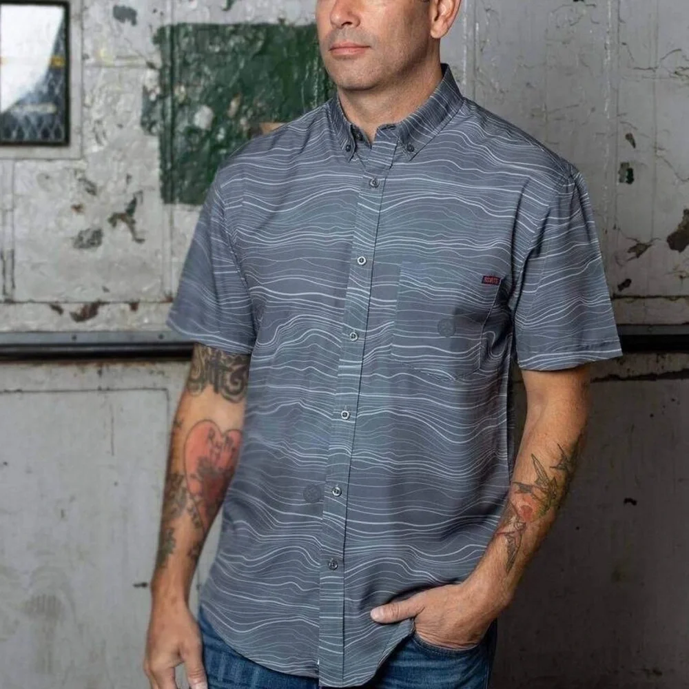 RSVLTS Gray Star Wars Short Sleeve Shirt - Picture 11 of 12